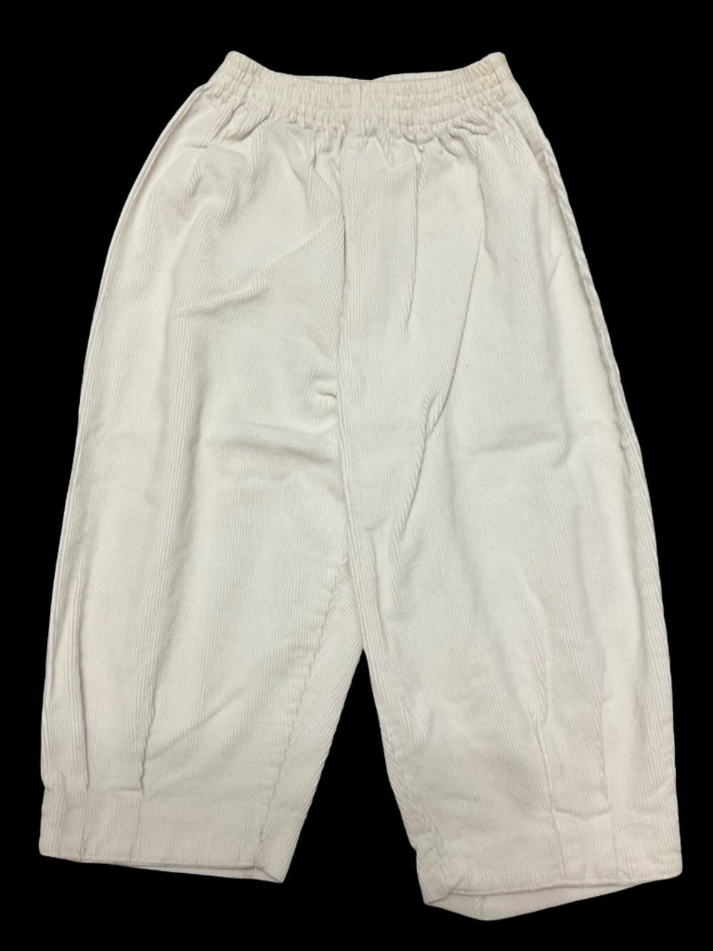 🌻10/$25 - Cream Corduroy Pants w/ Elastic Waist
